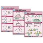 Комплект таблиц по геометрии "Планиметрия. Треугольники" (14 табл., формат А1, лам.) - Оснащение школ и детских садов