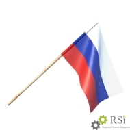 Флаг РФ малый в ассортименте - Оснащение школ и детских садов