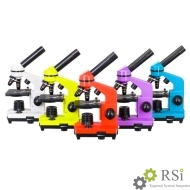 Микроскоп школьный с подсветкой Levenhuk Rainbow 2L PLUS - Оснащение школ и детских садов