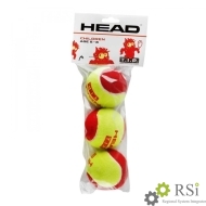 Мяч для большого тенниса HEAD T.I.P. Red (3 шт.) - Оснащение школ и детских садов