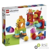 Новый набор с трубками Lego Education - Оснащение школ и детских садов